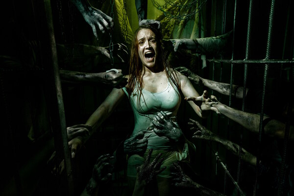 Фотография перформанса «Проект Psycho»