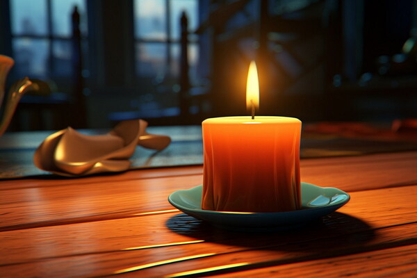 Фотография перформанса «Полночь»