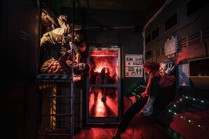 Фотография перформанса Заражение от компании Клаустрофобия (Фото 4)