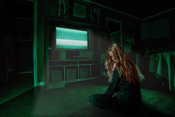 Фотография перформанса «Тихие соседи»