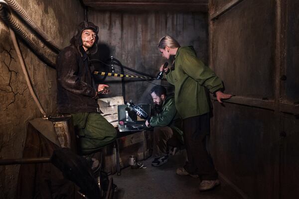 Фотография перформанса «Метро-2»