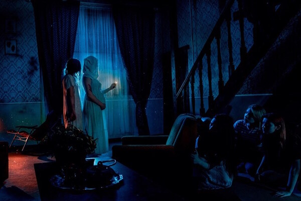 Фотография перформанса «Обряд»