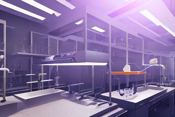 Фотография перформанса «Зона 51: лаборатория»