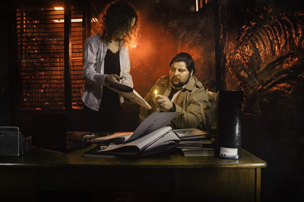 Фотография перформанса «Не та сказка»