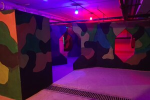 Фотография экшн-игры Лазертаг "Военный бункер" от компании Lasertag Arena (Фото 1)
