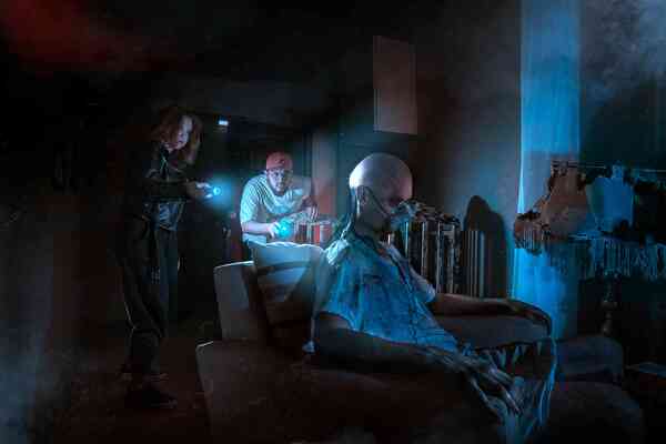 Фотография перформанса «Астрал (Партизанская)»