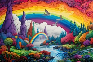 Фотография онлайн-квеста Радуга от компании Все квизы (Фото 1)