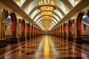 Фотография городского квеста Древний ужас в московском метро от компании Ubego (Фото 1)