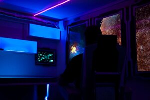 Фотография перформанса Ракета: космический хаос от компании Клаустрофобия (Фото 1)