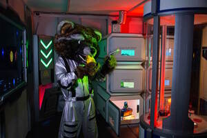 Фотография перформанса Ракета: космический хаос от компании Клаустрофобия (Фото 2)