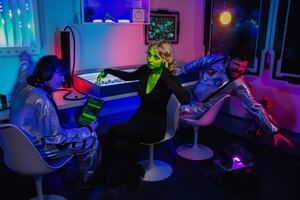 Фотография перформанса Ракета: космический хаос от компании Клаустрофобия (Фото 3)