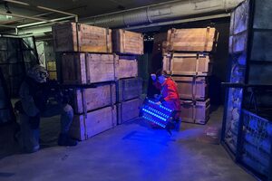 Фотография экшн-игры Лазертаг "Убежище" от компании Lasertag Arena (Фото 4)