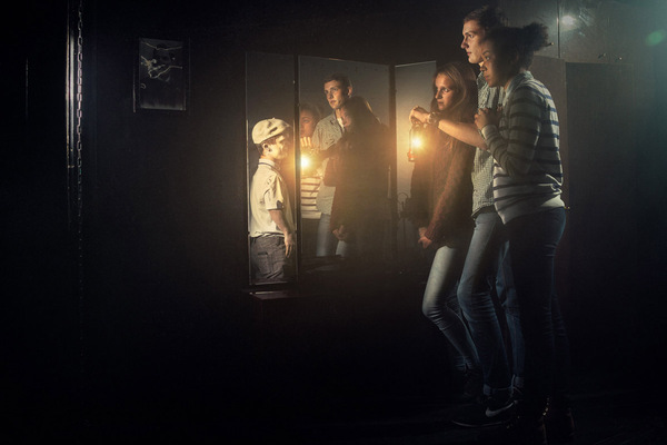 Фотография перформанса «Астрал»