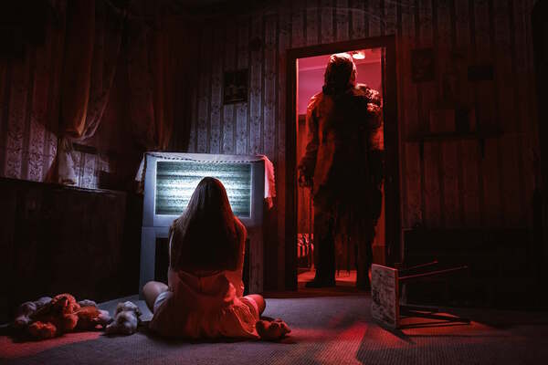 Фотография перформанса «Питомец»