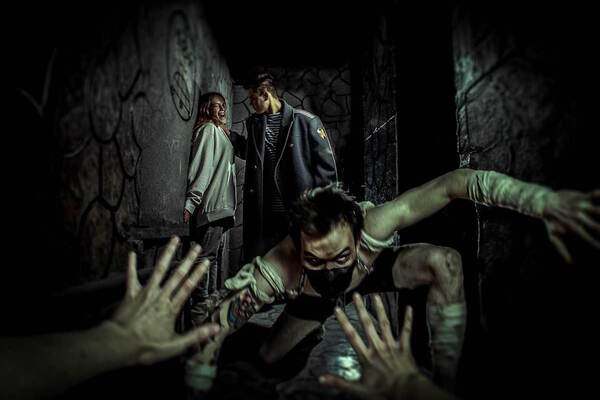 Фотография перформанса «Игра на выживание»