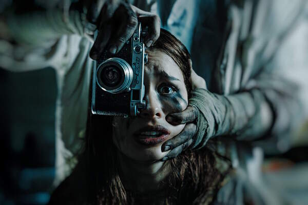 Фотография перформанса «Зов крови»