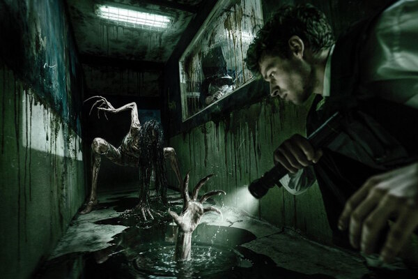 Фотография перформанса «The Evil Within»