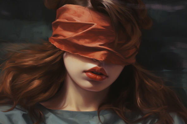 Фотография перформанса «Ангел Смерти»