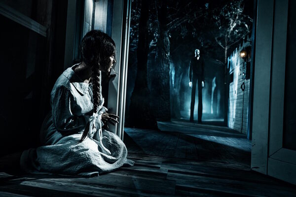 Фотография перформанса «Slenderman»