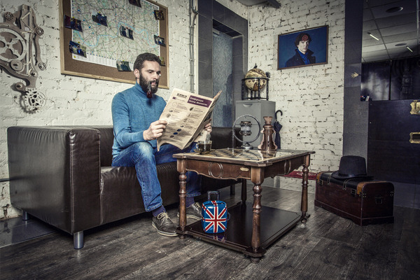 Фотография квеста «Спасите Шерлока!»