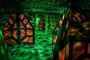 Фотография экшн-игры Лазертаг "Джунгли" от компании Lasertag Arena (Фото 3)
