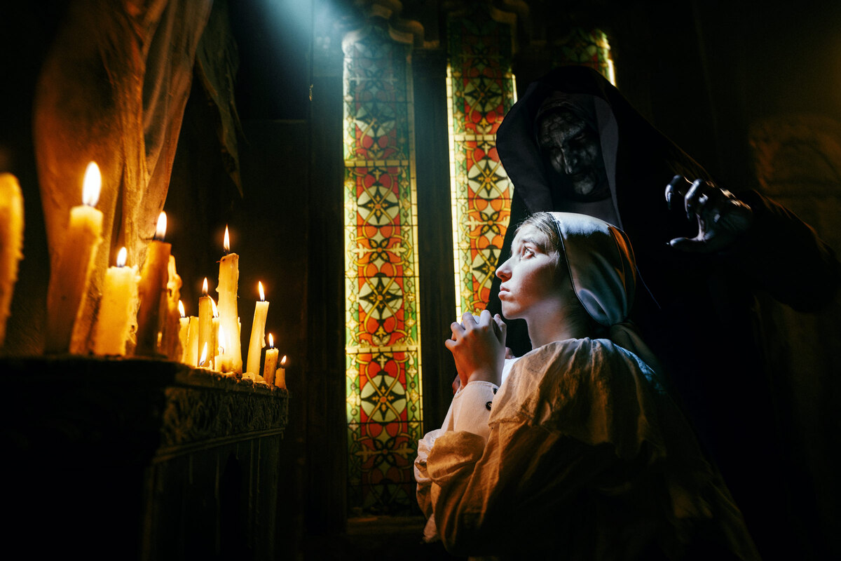 Фотография перформанса Проклятие монахини. The Nun от компании Quest Stars (Фото 4)