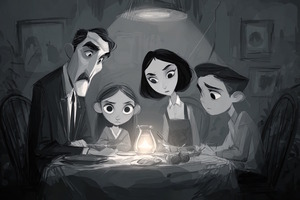 Фотография ролевого квеста Семейка Аддамс от компании Клаустрофобия (Фото 1)