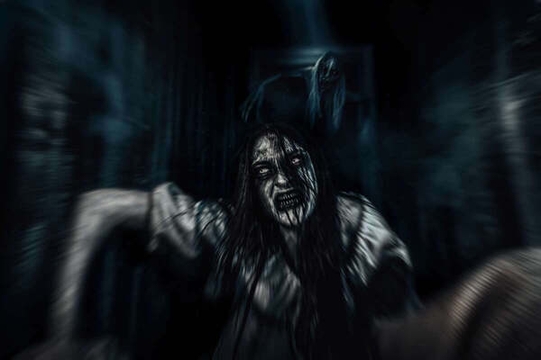 Фотография перформанса «Морок»