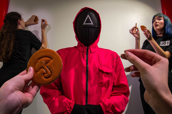 Нерф-батл "Игра в кальмара"