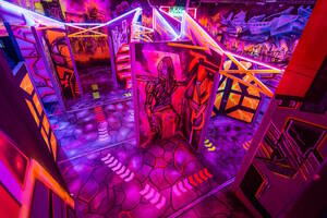 Фотография экшн-игры Лазертаг "Киберпорт" от компании Lasertag Arena (Фото 4)