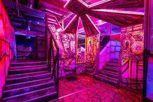 Фотография экшн-игры Лазертаг "Киберпорт" от компании Lasertag Arena (Фото 3)