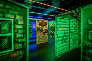 Фотография экшн-игры Лазертаг "Полигон" от компании Lasertag Arena (Фото 2)