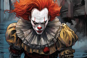 Фотография перформанса Оно: добро пожаловать в Дерри от компании Патриот-квест (Фото 1)