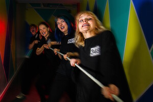 Фотография экшн-игры Нерф-батл "Игра в кальмара" от компании Взаперти (Фото 3)