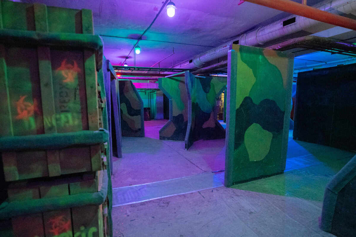 Фотография экшн-игры Лазертаг "Военный бункер" от компании Lasertag Arena (Фото 4)