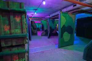 Фотография экшн-игры Лазертаг "Военный бункер" от компании Lasertag Arena (Фото 4)