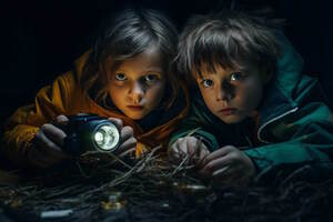 Фотография экшн-игры Инстинкт: прятки во тьме от компании ATMOkids (Фото 1)