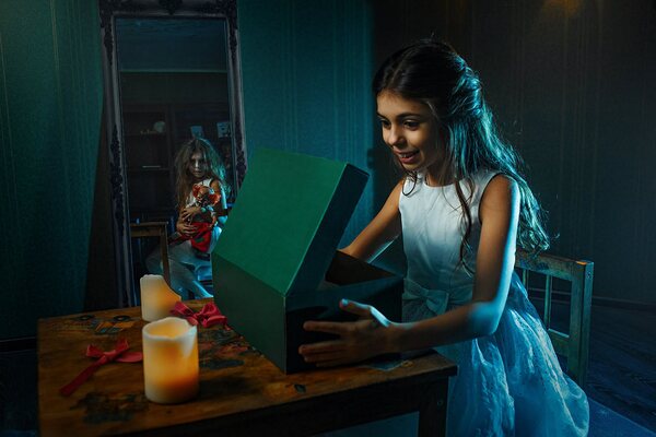 Фотография перформанса «Колыбель Кошмаров»