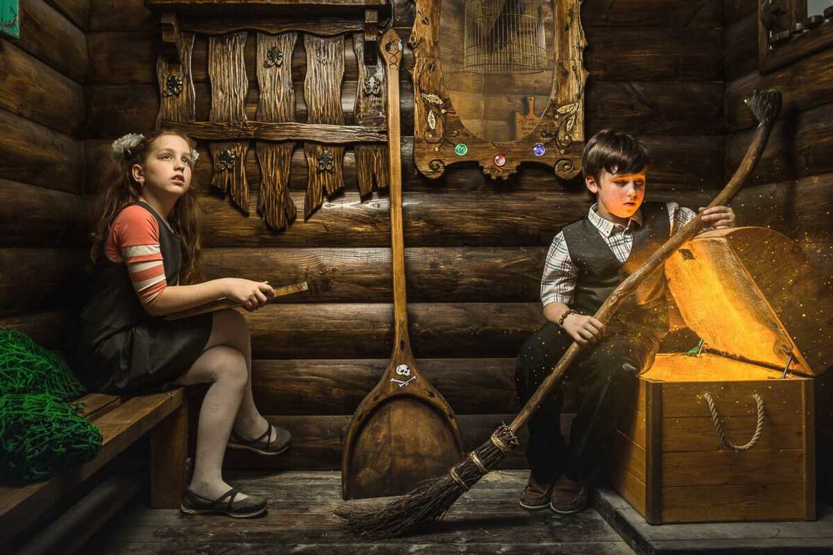 Фотография квеста Тайна Бабы-яги от компании Клаустрофобия (Фото 1)