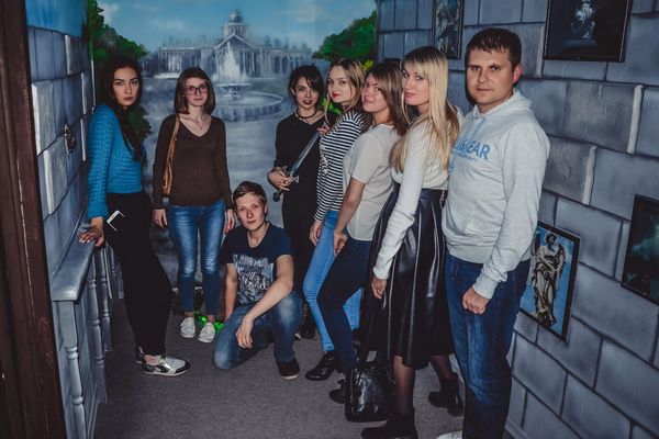 Команда «КвестОбзор» в квесте Ангелы и демоны