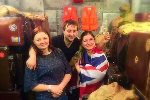 Команда «Мир Квестов» в квесте Крушение легенды