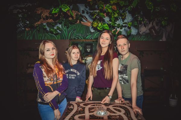 Команда «КвестОбзор» в квесте Джуманджи 2.0