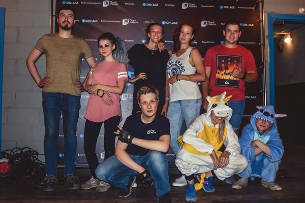 Команда «КвестОбзор» в квесте Прятки в Алькатрасе