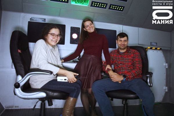 Команда «Мир Квестов» в квесте Космическое ограбление