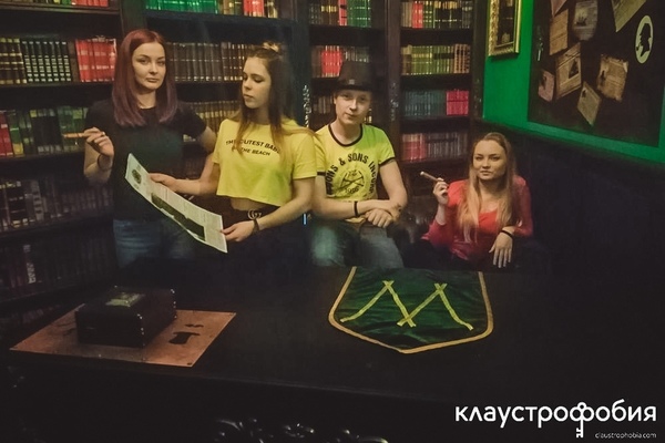 Команда «КвестОбзор» в квесте Шерлок против Мориарти