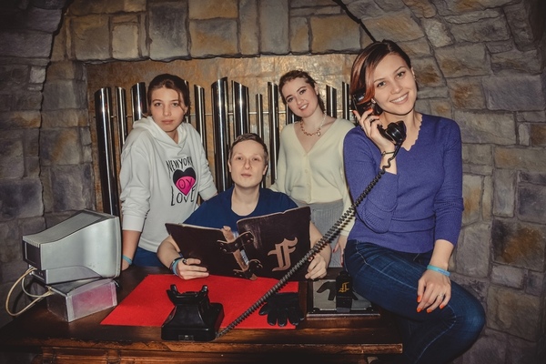 Команда «КвестОбзор» в квесте Тайна человека без лица