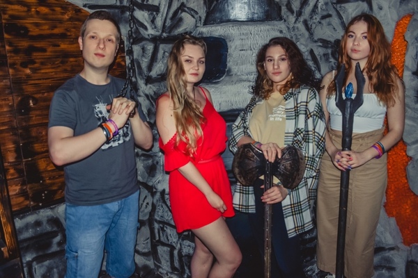 Команда «КвестОбзор» в квесте Фродо: приключения под горой
