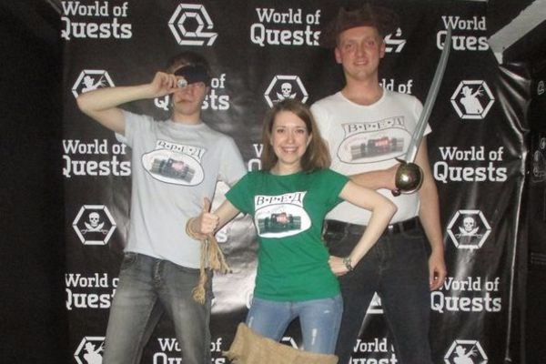 Команда «В.Р.Е.Д.» в квесте Корабль-призрак