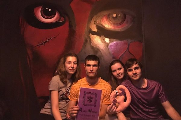 Команда «Quest Worlds» в квесте Проклятый замок