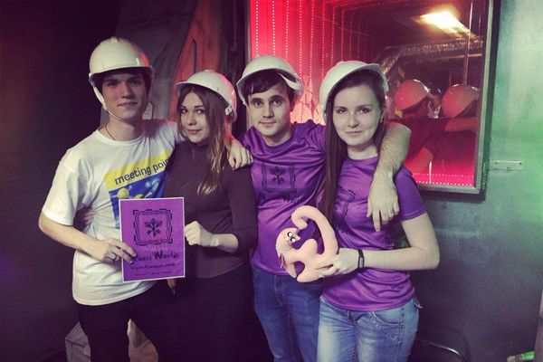 Команда «Quest Worlds» в квесте Обитель Зла